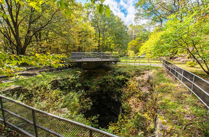 Archbald Pothole State Park, Pennsylvania, USA
